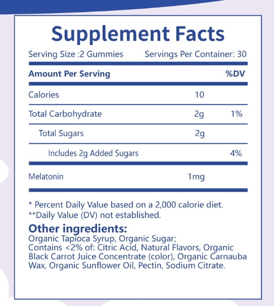 Evora Peaceful Bedtime Gummies