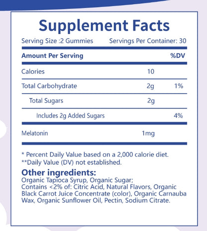 Evora Peaceful Bedtime Gummies